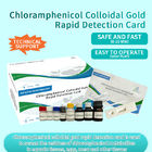 Carte de détection rapide de l'or colloïdal CAP fournisseur